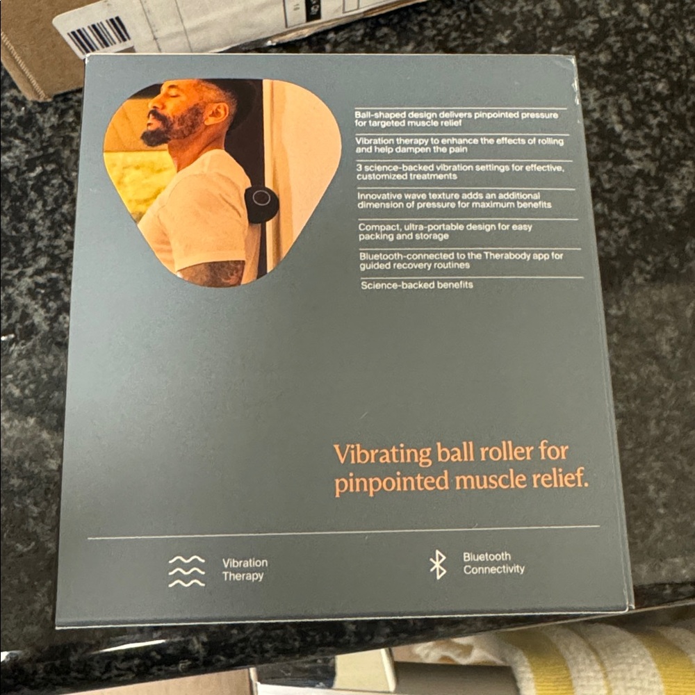 NWT Therabody WaveSolo Vibrating Massage Ball - Picture 9 of 15